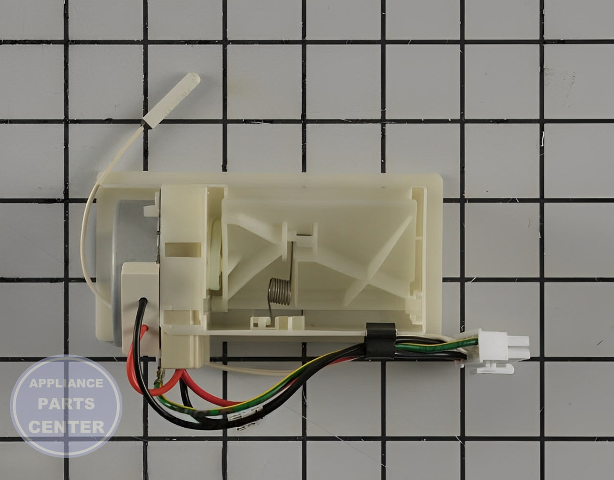 WHIRLPOOL REFRIGERATOR CONTROL WPW10479155 - Side view with precise specifications