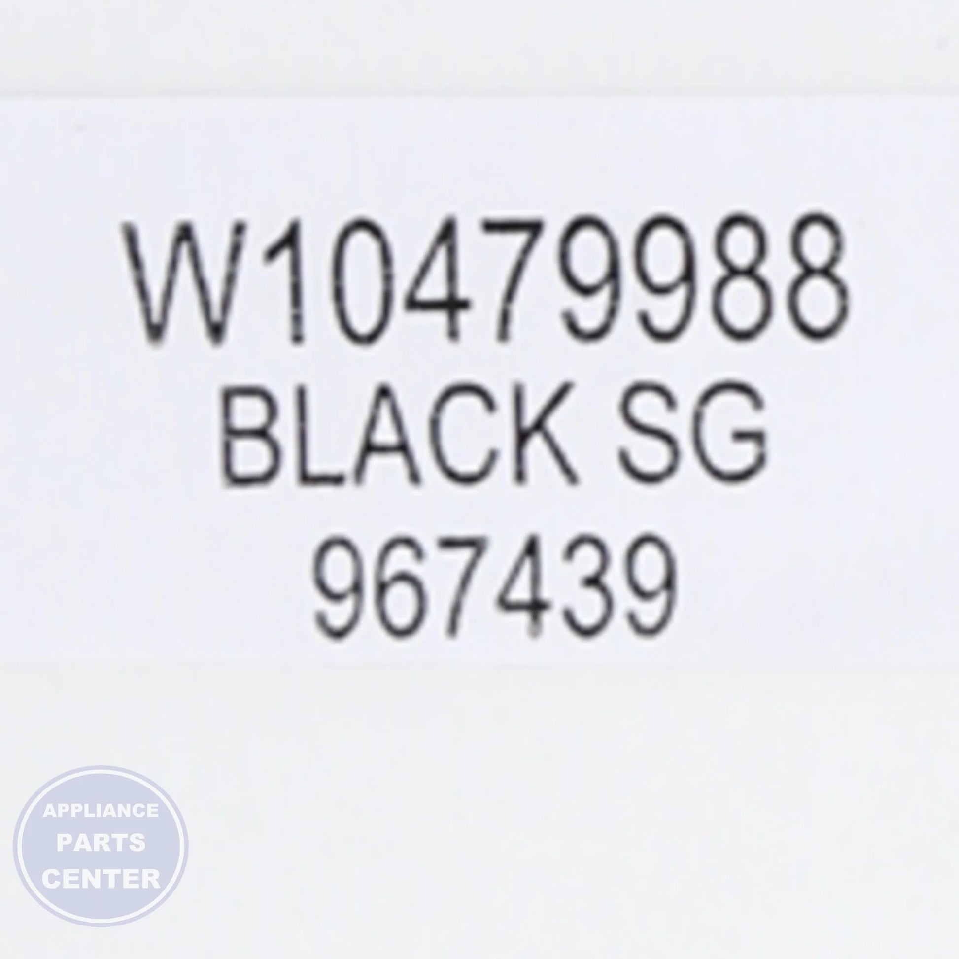 Whirlpool CAP-BURNER WPW10479988 - Installation in specific model showing key mounting points