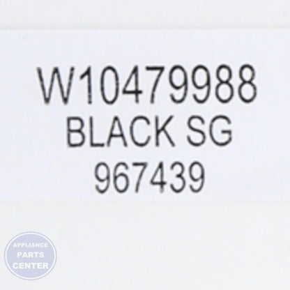 Whirlpool CAP-BURNER WPW10479988 - Installation in specific model showing key mounting points