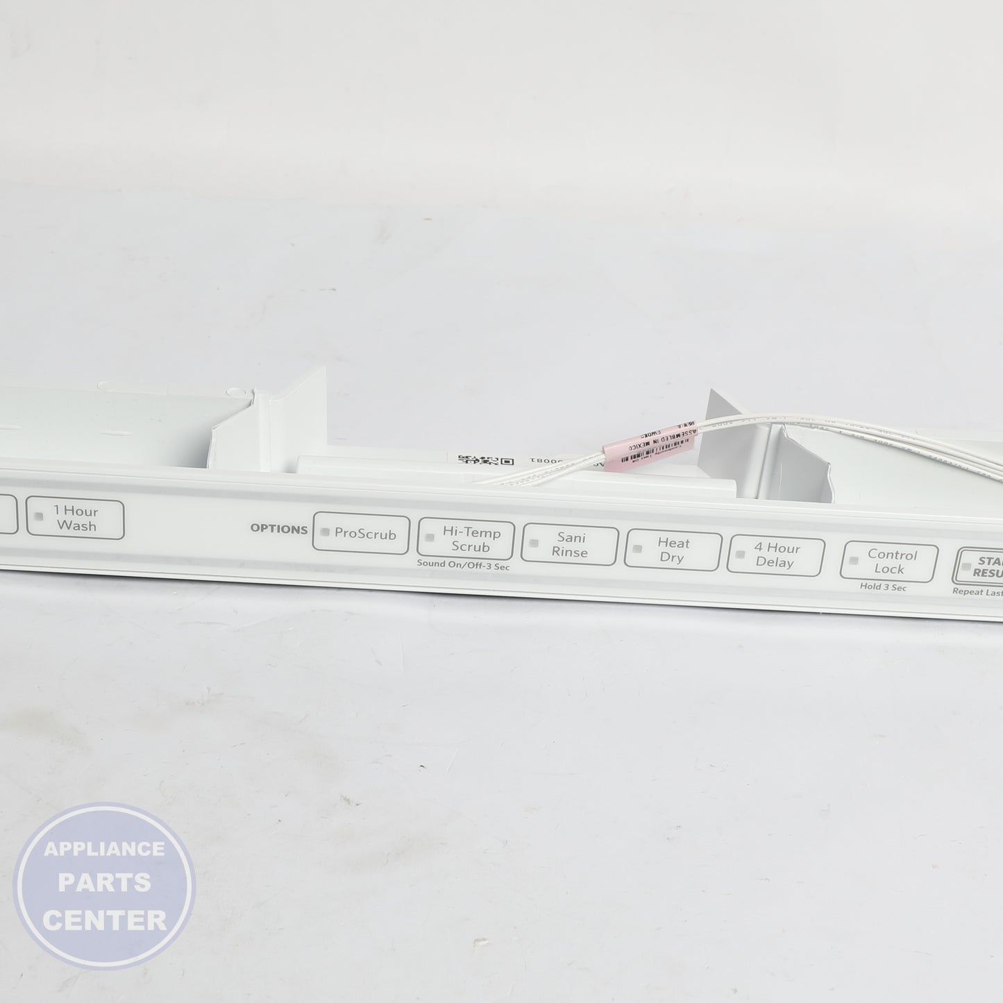 PANEL-CNTL WPW10481126 - Detailed view of specific technical details