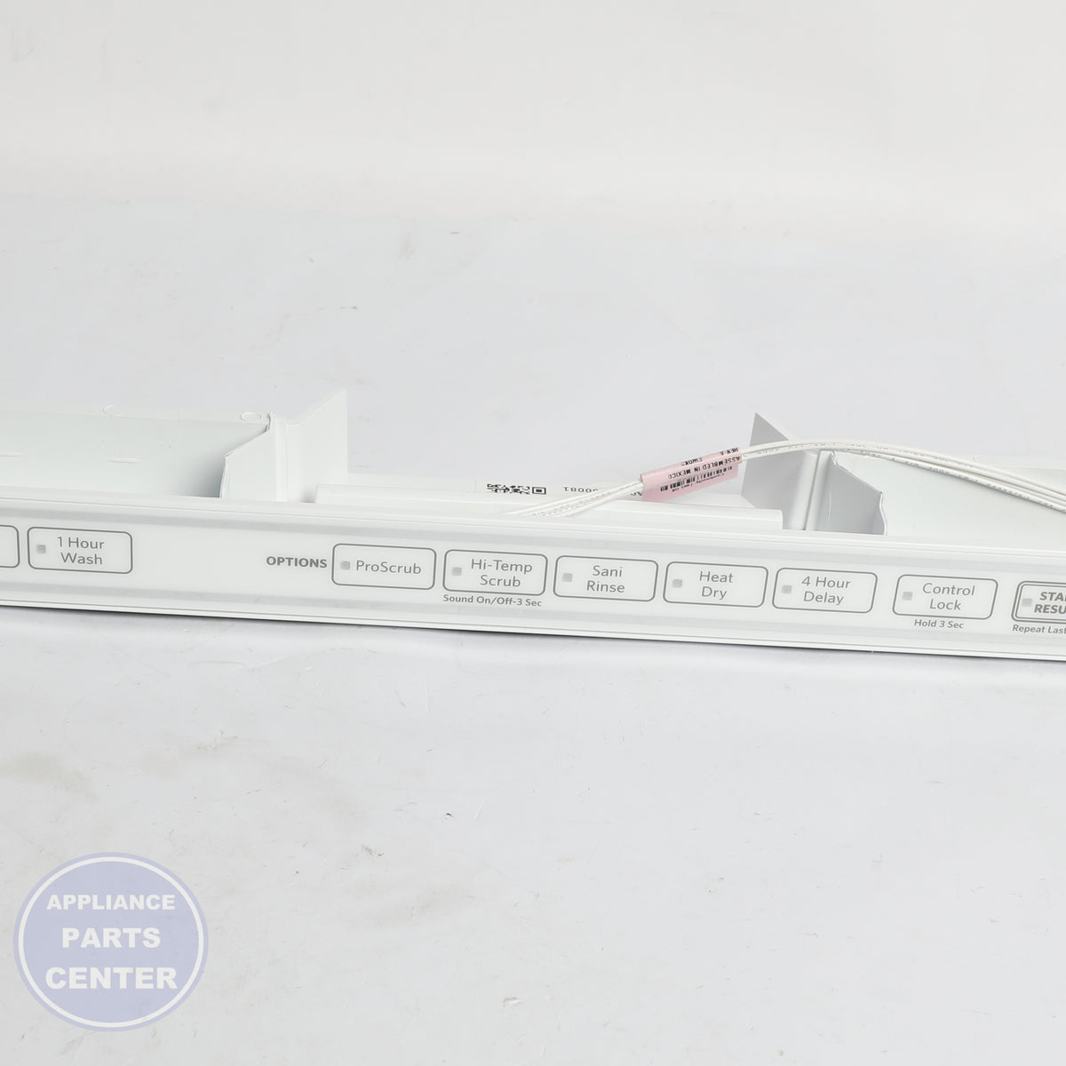 PANEL-CNTL WPW10481126 - Detailed view of specific technical details