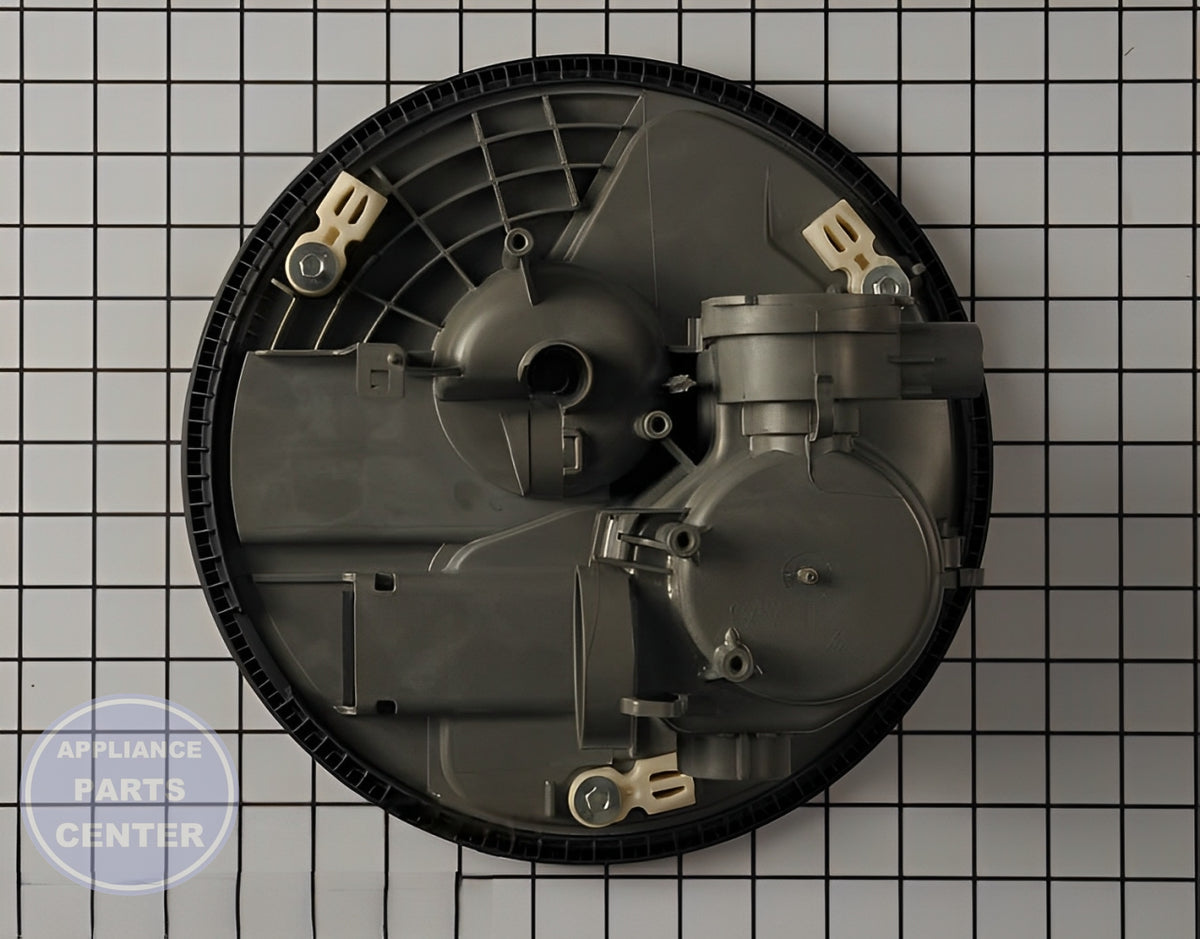 WHIRLPOOL DISHWASHER SUMP ASSEMBLY WPW10482462 - Detailed view of high-quality pump assembly