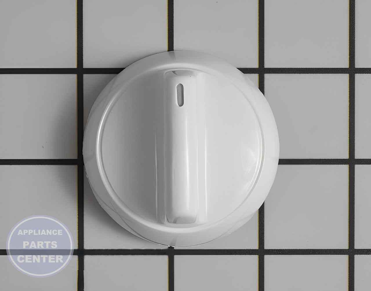 WHIRLPOOL KNOB WPW10483313 - Main view showing smooth control for WPL Range/Stove/Oven models