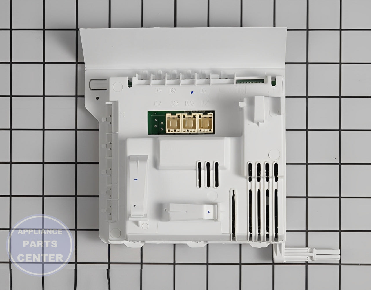 WHIRLPOOL Electronic Control Board WPW10491312 - Main view showing precise timer control functions for WPL Washing Machine models