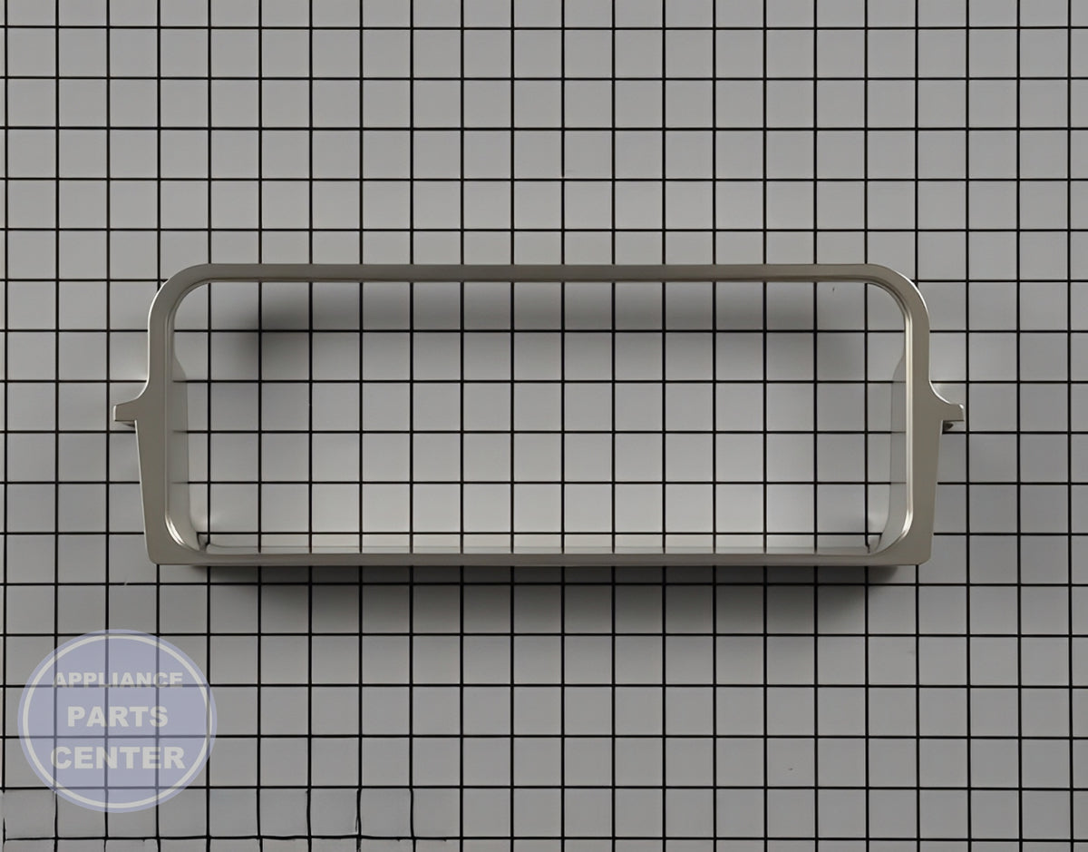 WHIRLPOOL REFRIGERATOR SILVER DOOR BIN FRAME WPW10494333 - Detailed view of durable construction
