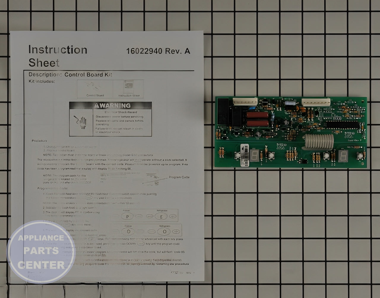 WHIRLPOOL REFRIGERATOR ELECTRONIC CONTROL BOARD WPW10503278 - Main view showing precise temperature control for various models