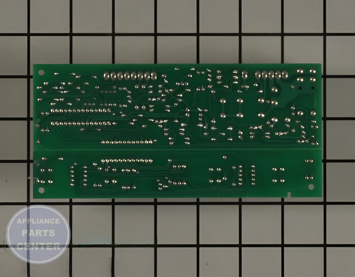 WHIRLPOOL REFRIGERATOR ELECTRONIC CONTROL BOARD WPW10503278 - Detailed view of circuit board & timer