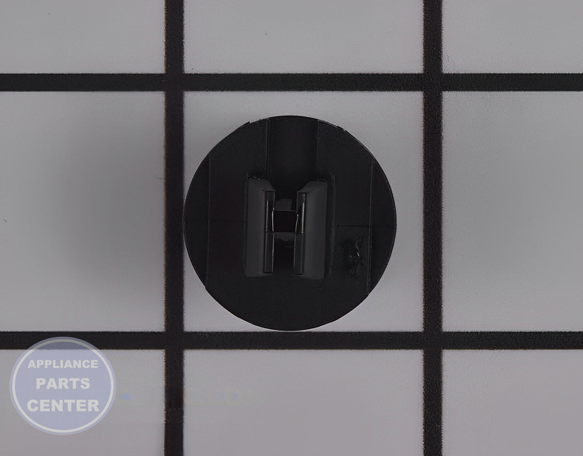 WHIRLPOOL DISHWASHER PANEL RETAINER CLIP WPW10503548 - Side view with precise measurements