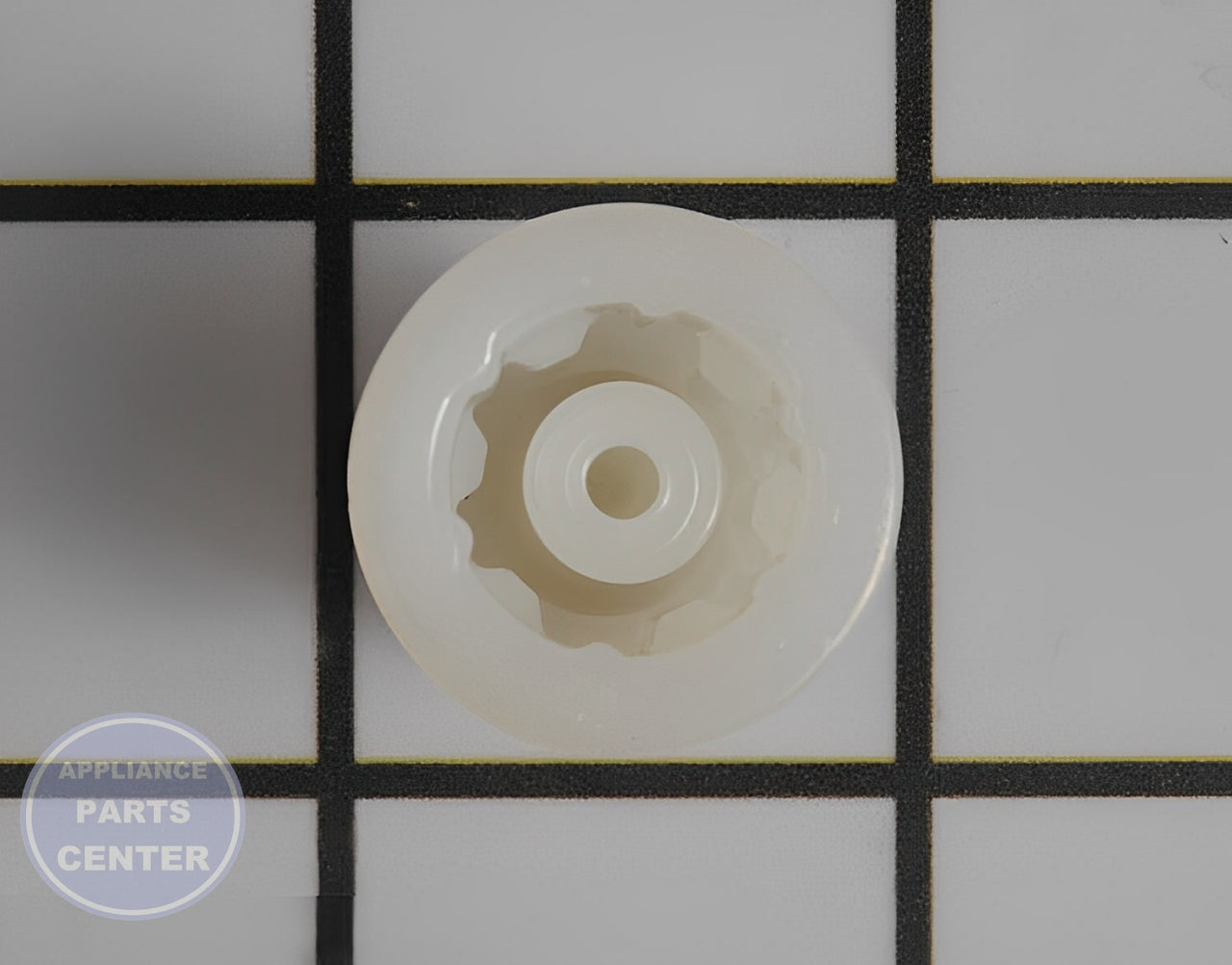 Closing Cam WPW10505294 - Detailed view of durable hinge component