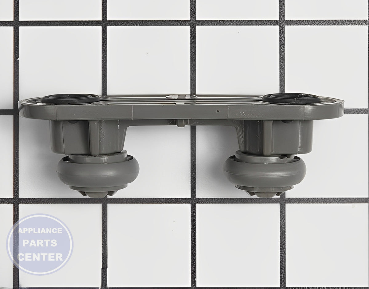WHIRLPOOL DISHWASHER DISHRACK WHEEL WPW10505748 - Detailed view of durable materials and design