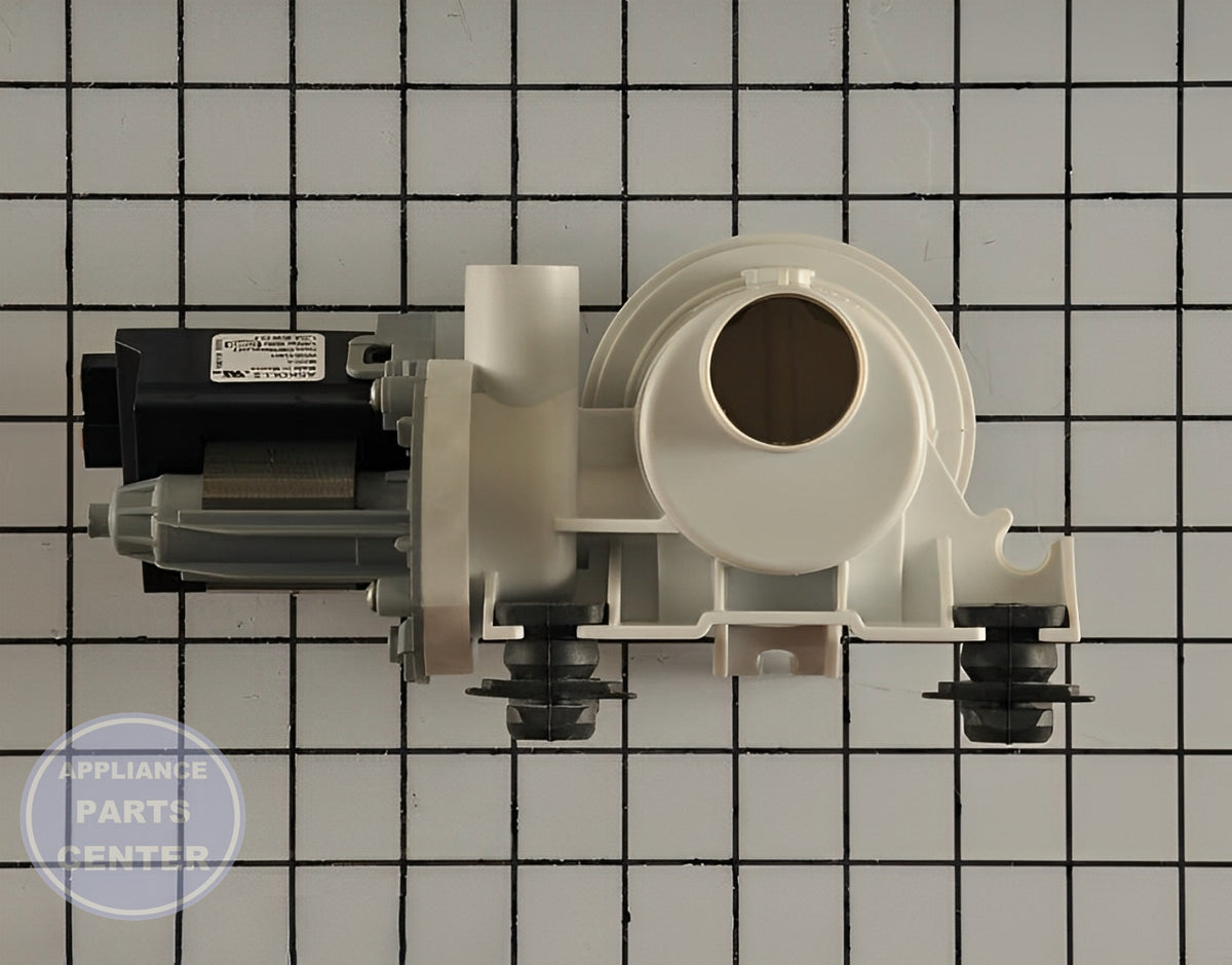 WHIRLPOOL WATER PUMP WPW10515401 - Detailed view of durable construction for reliable performance