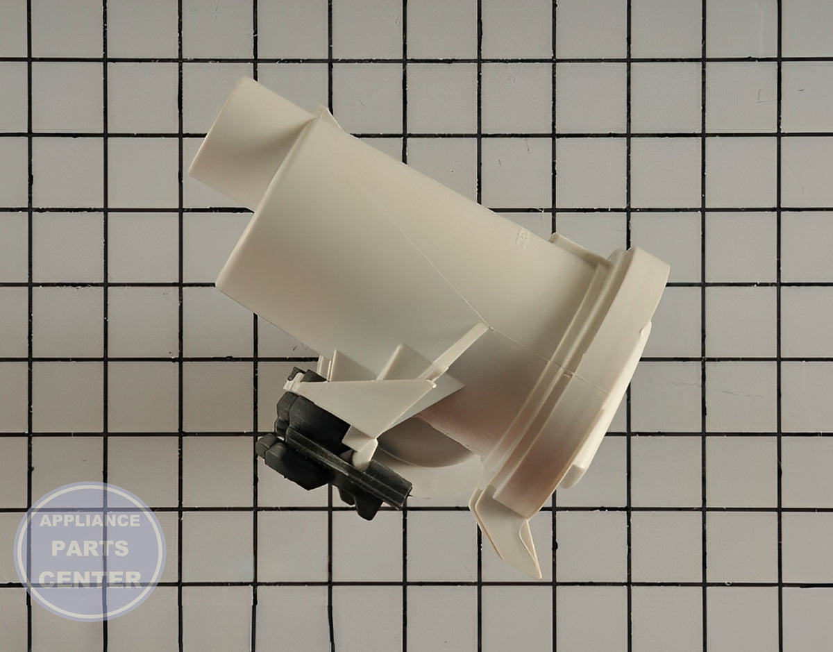 WHIRLPOOL WATER PUMP WPW10515401 - Side view with efficient specs for smooth operation