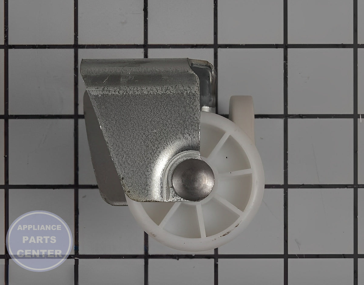 WHIRLPOOL REFRIGERATOR CABINET ROLLER WPW10515763 - Detailed view of roller shaft