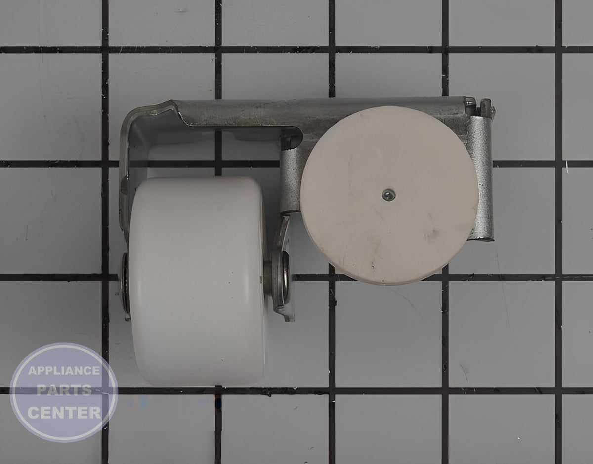 WHIRLPOOL REFRIGERATOR CABINET ROLLER WPW10515763 - Side view with 50 lbs capacity