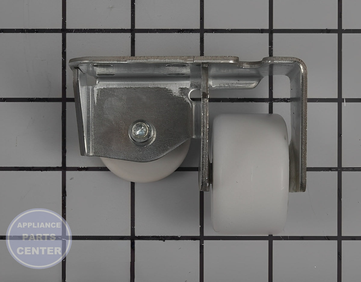 WHIRLPOOL REFRIGERATOR CABINET ROLLER WPW10515763 - Installation in W10212382 showing mounting points
