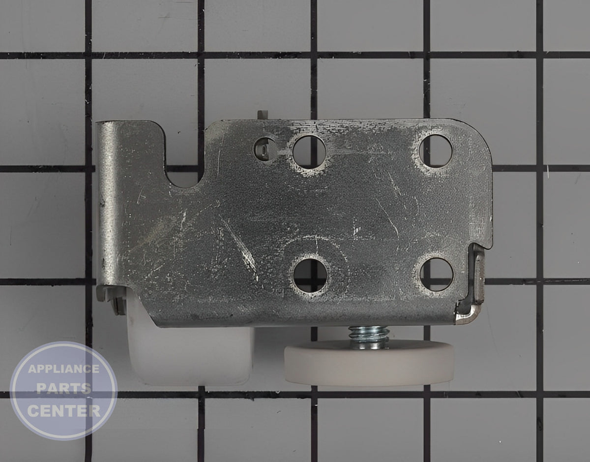 WHIRLPOOL REFRIGERATOR CABINET ROLLER WPW10515763 - Installation in W10212382 showing mounting points