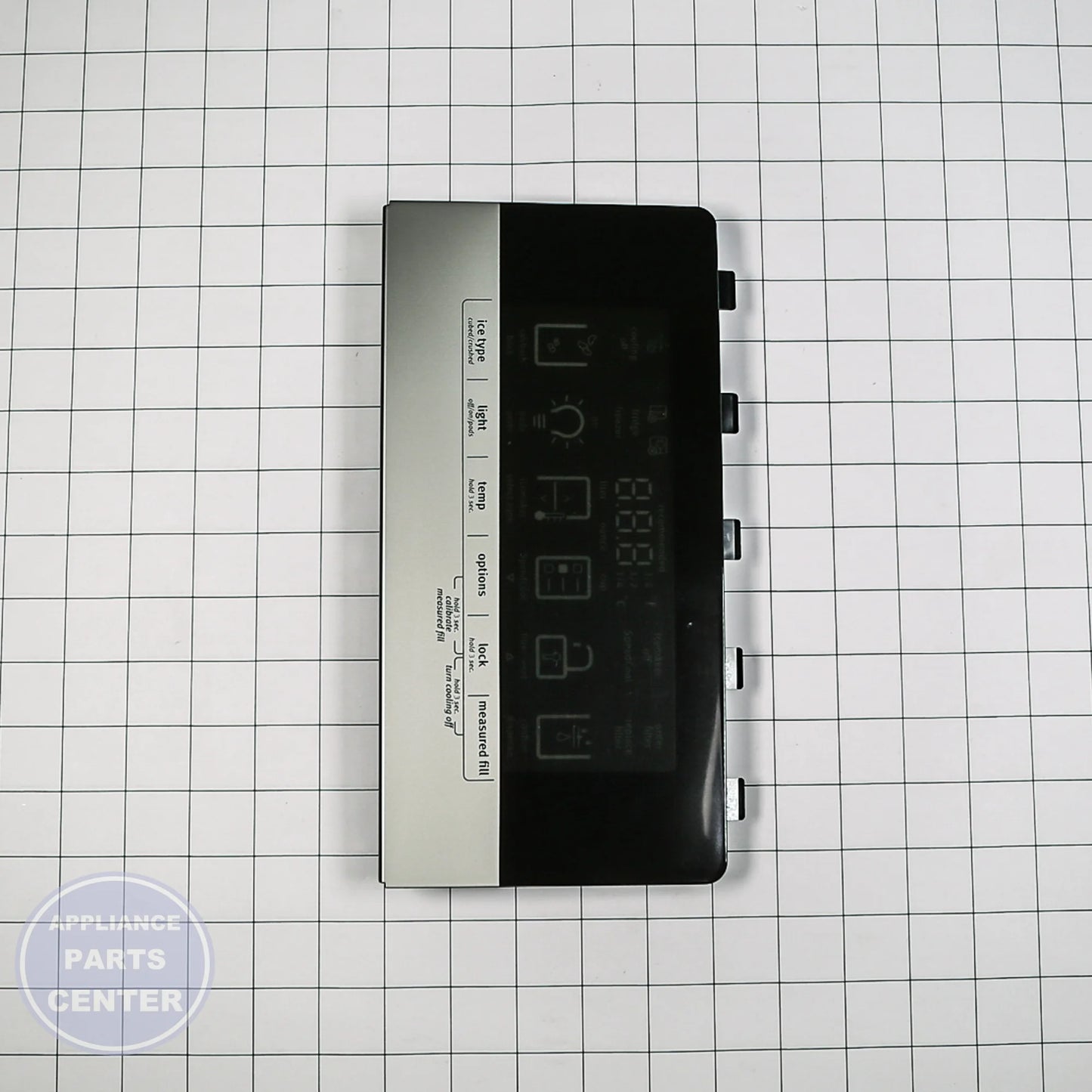 CNTRL-ELEC WPW10521640 - Detailed view of circuit board & timer details