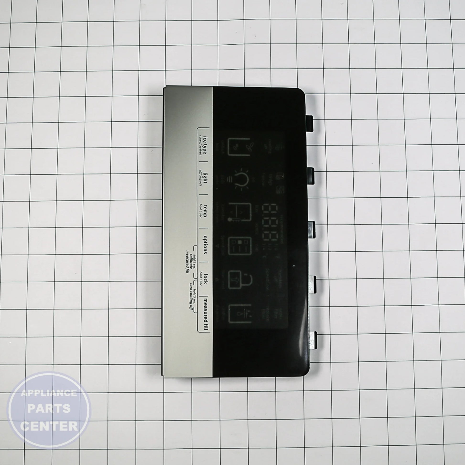 CNTRL-ELEC WPW10521640 - Detailed view of circuit board & timer details