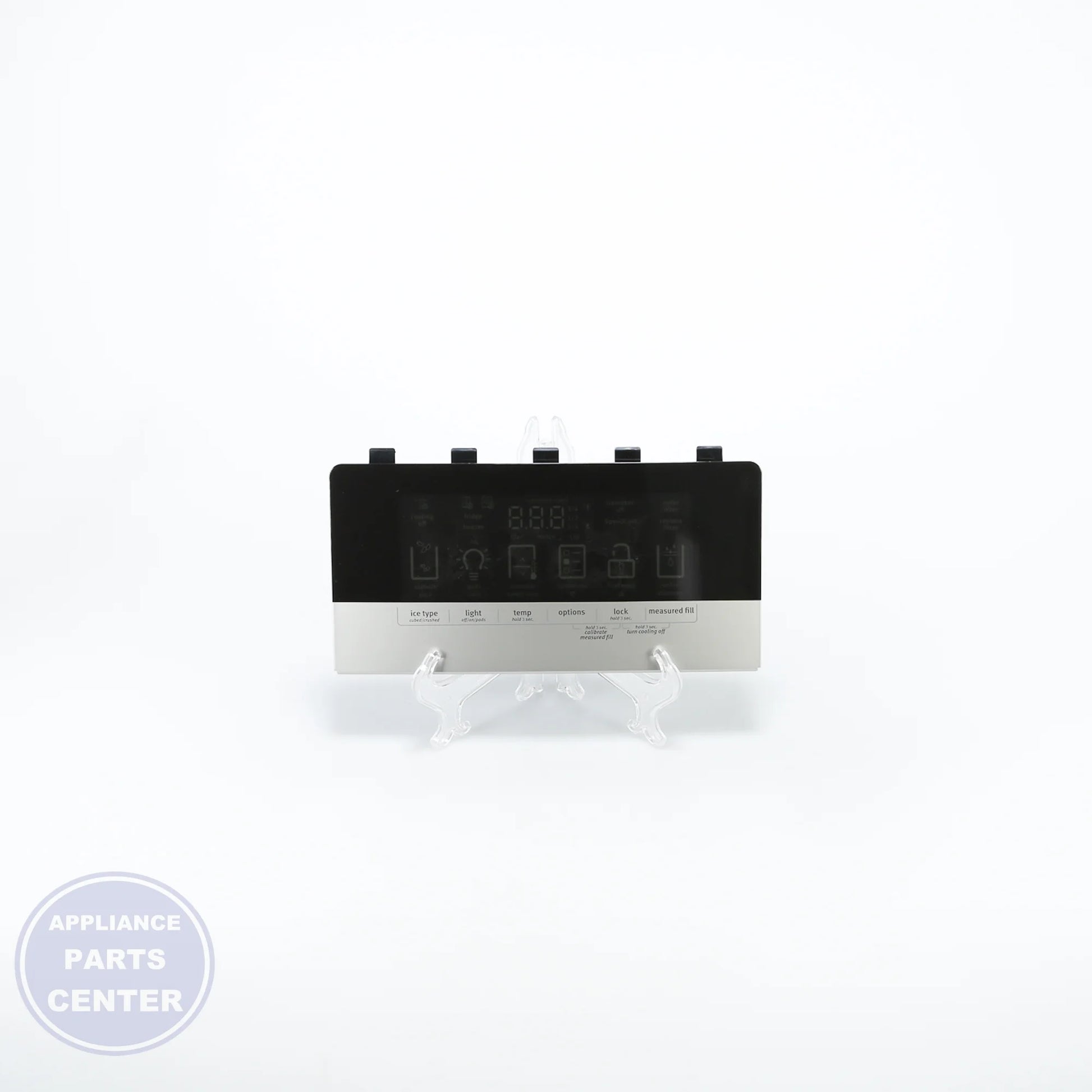 WPL CNTRL-ELEC WPW10521640 - Installation in WPL Refrigerator showing key mounting points