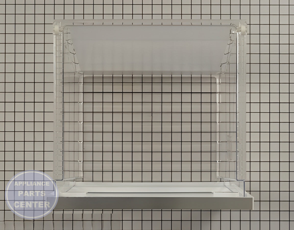Meat Pan WPW10531080 - Side view with 18-inch length and 7-inch depth