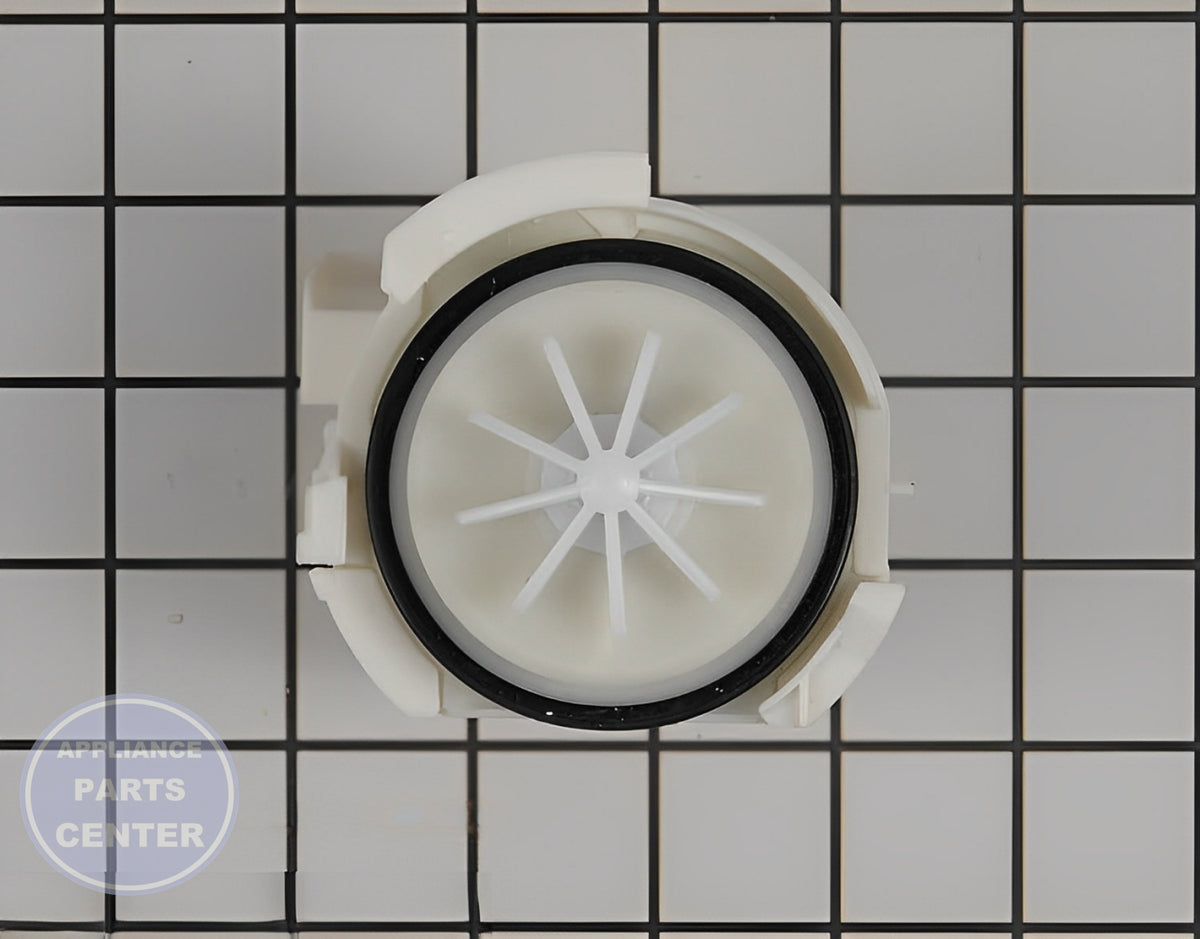 WHIRLPOOL DRAIN PUMP WPW10531320 - Main view showing efficient water drainage for WPL Dishwashers