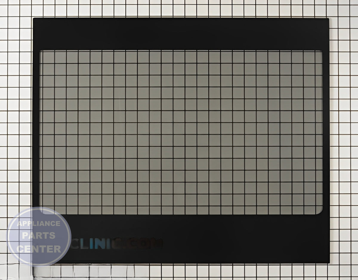 WHIRLPOOL DOOR GLASS WPW10535767 - Main view showing enhanced visibility for WPL Range/Stove/Oven models