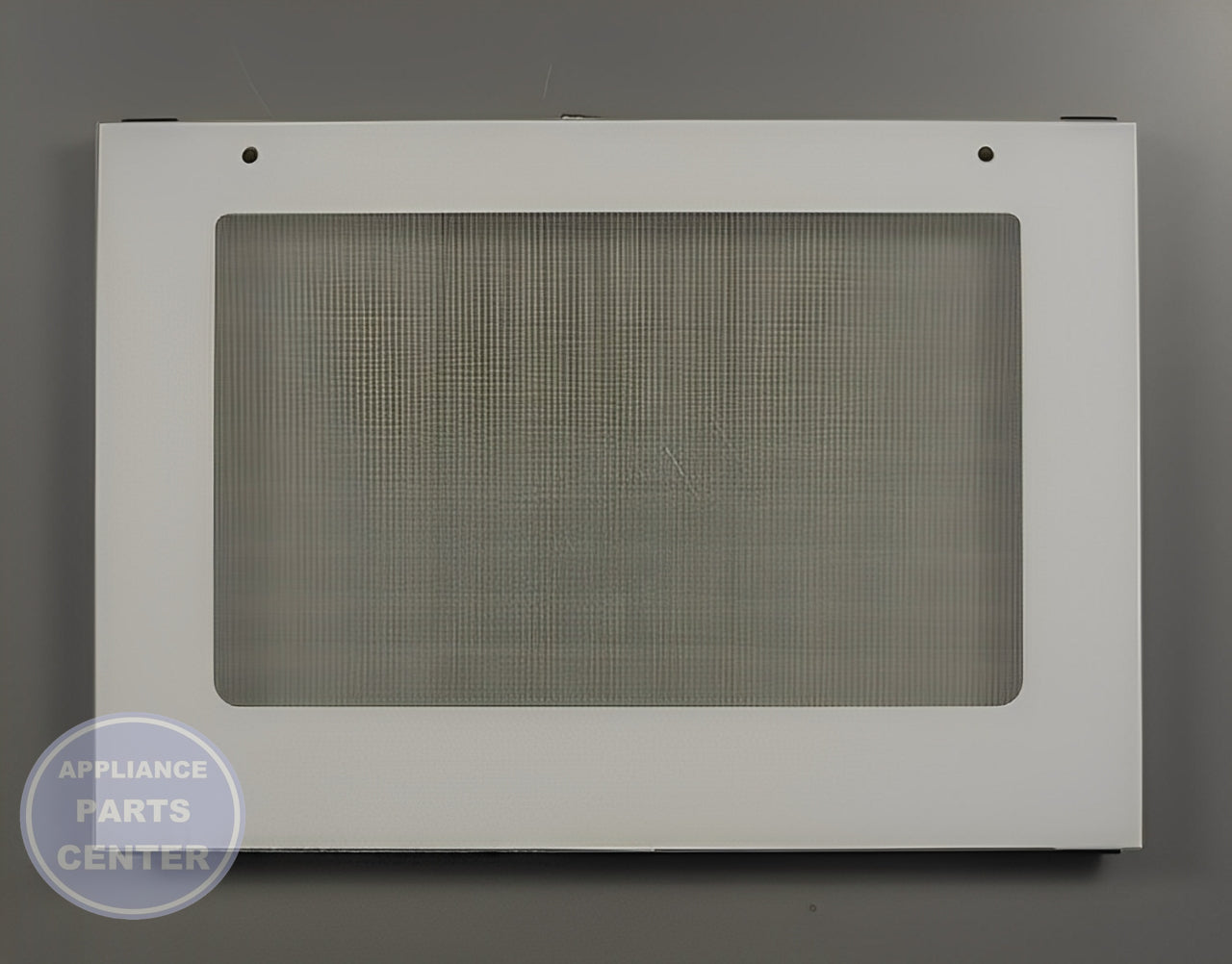 Amana Whirlpool Ikea Outer Door Glass WPW10535777 - Main view showing sleek design for compatible models