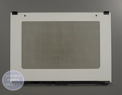 Outer Door Glass WPW10535777 - Detailed view of tempered glass panel