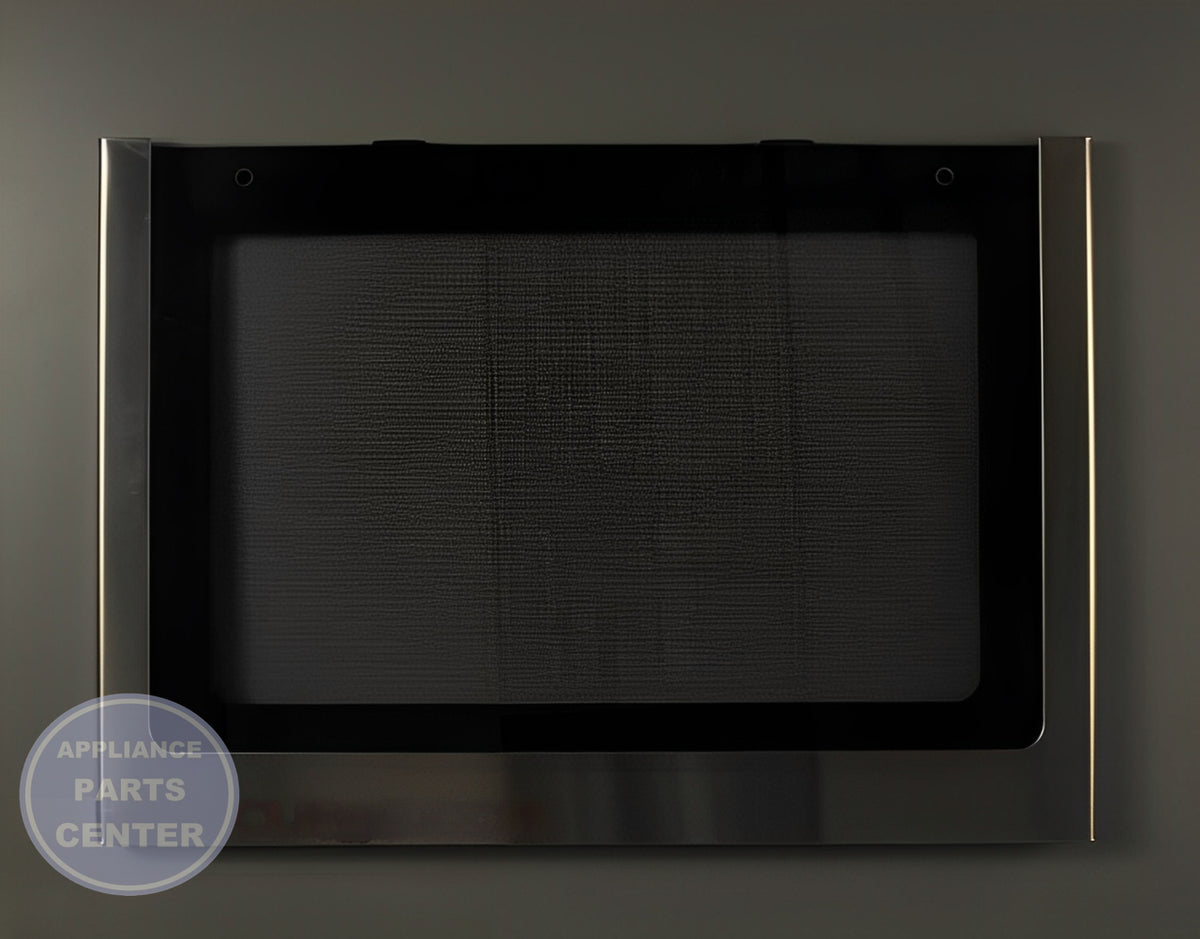 WHIRLPOOL DOOR GLASS WPW10535793 - Main view showing durable glass for Range/Stove/Oven models
