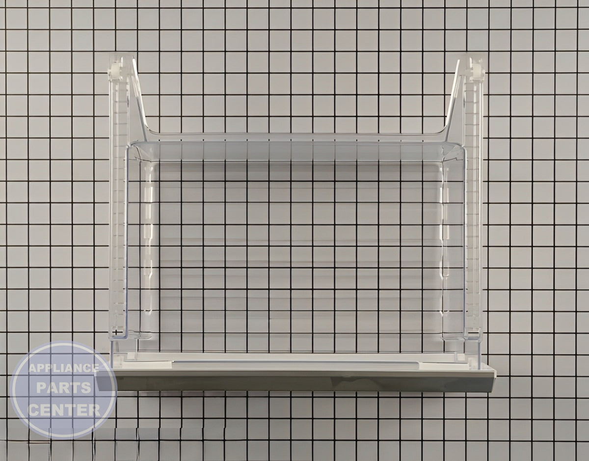 WHIRLPOOL REFRIGERATOR SNACK PAN WPW10542037 - Detailed view of durable construction