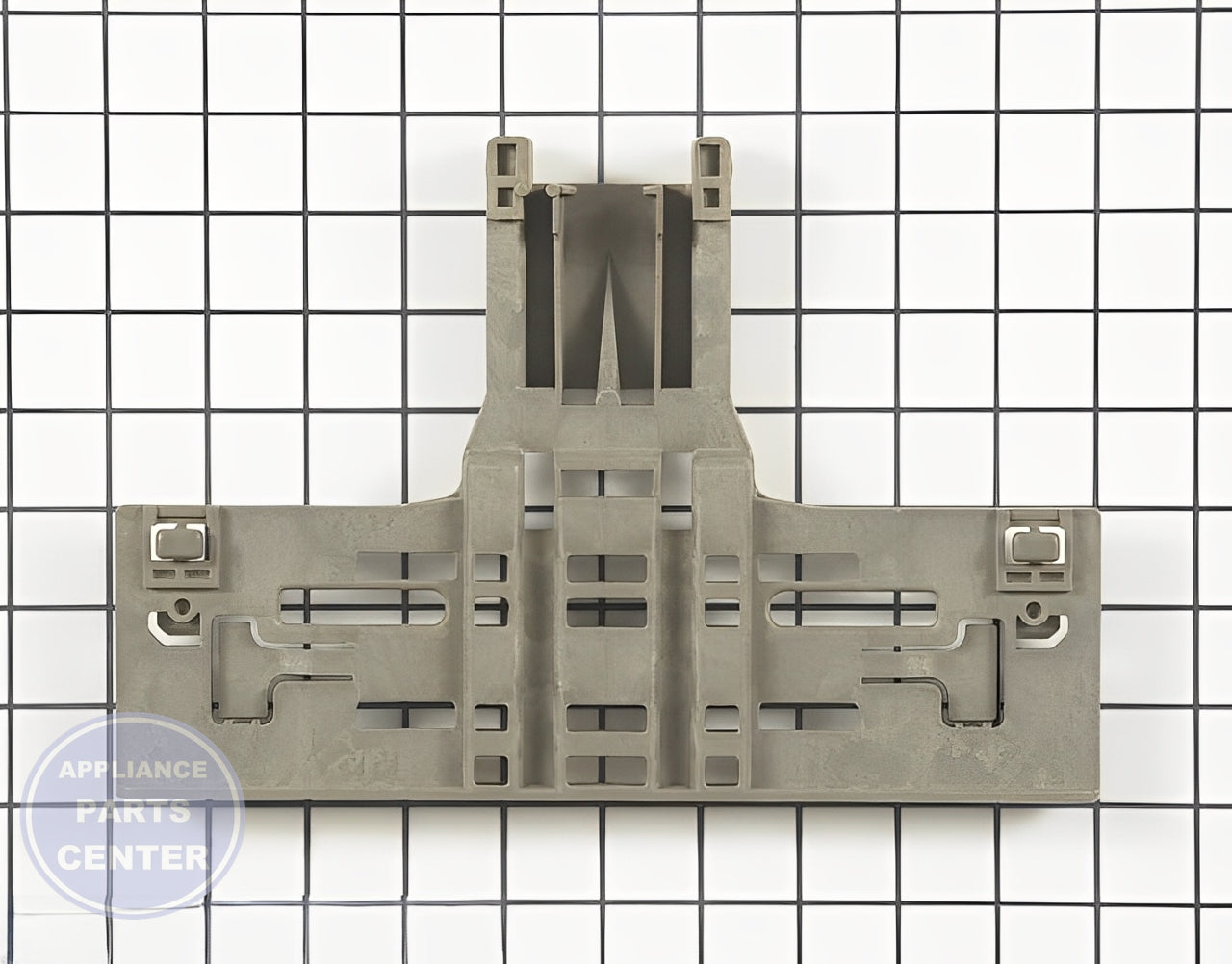 WHIRLPOOL DISHWASHER UPPER RACK ADJUSTER WPW10546503 - Main view showing secure dish holding for various models