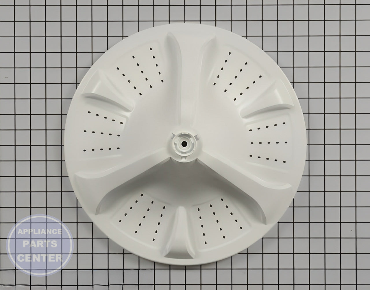 WHIRLPOOL WASHPLATE WPW10553968 - Main view showing heavy load support for Whirlpool models