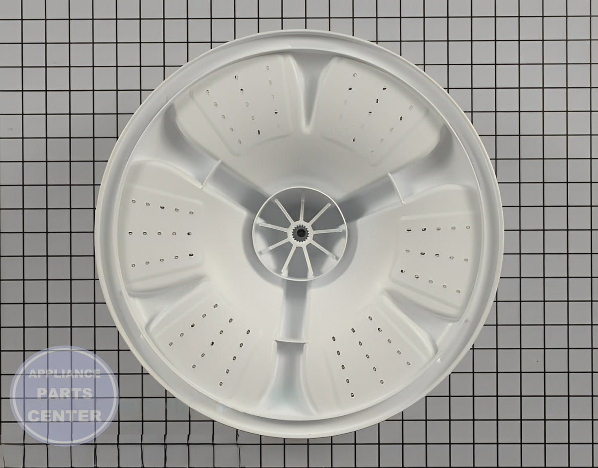 WHIRLPOOL WASHPLATE WPW10553968 - Detailed view of durable construction
