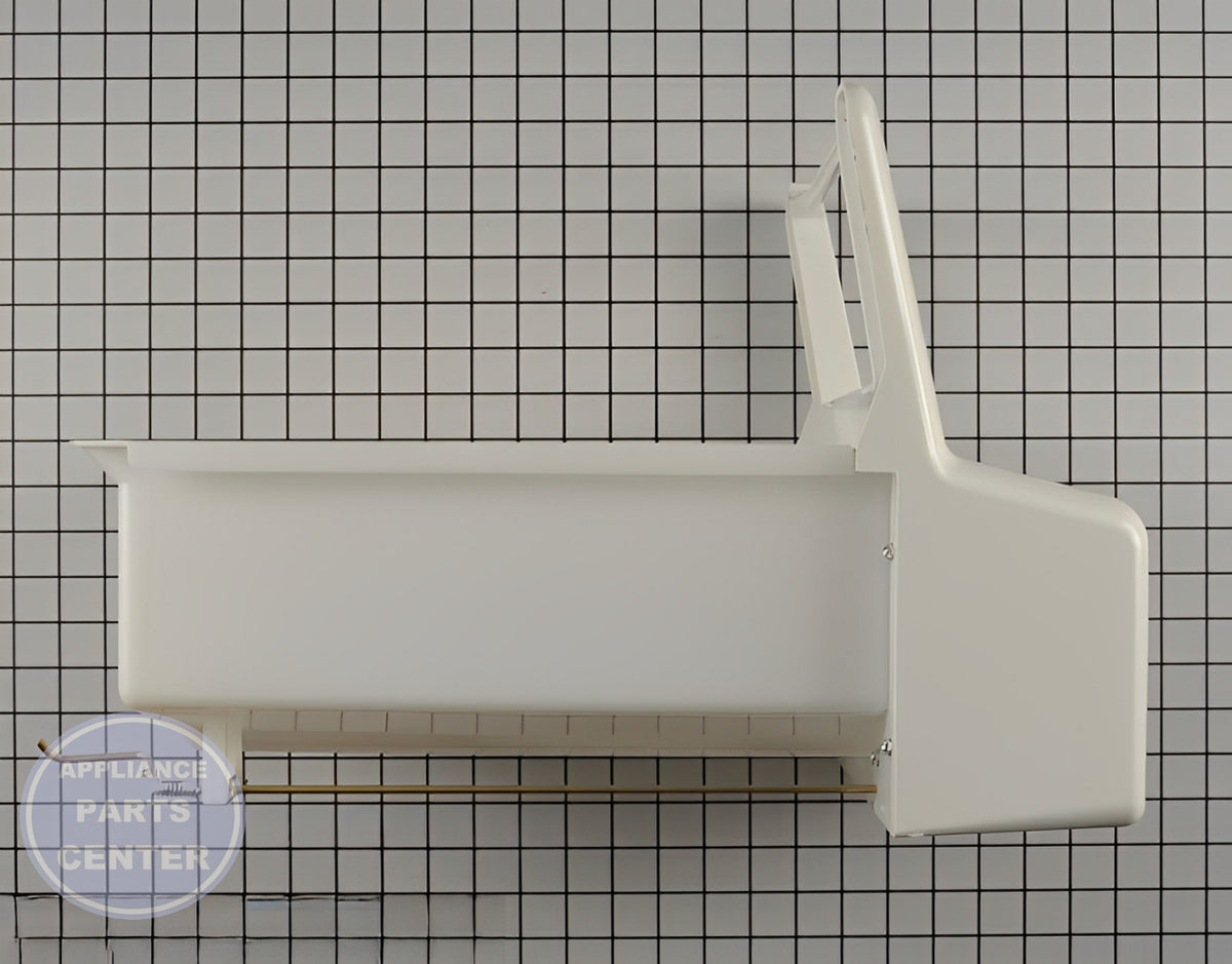 WHIRLPOOL REFRIGERATOR ICE CONTAINER WPW10558423 - Detailed view of ice maker