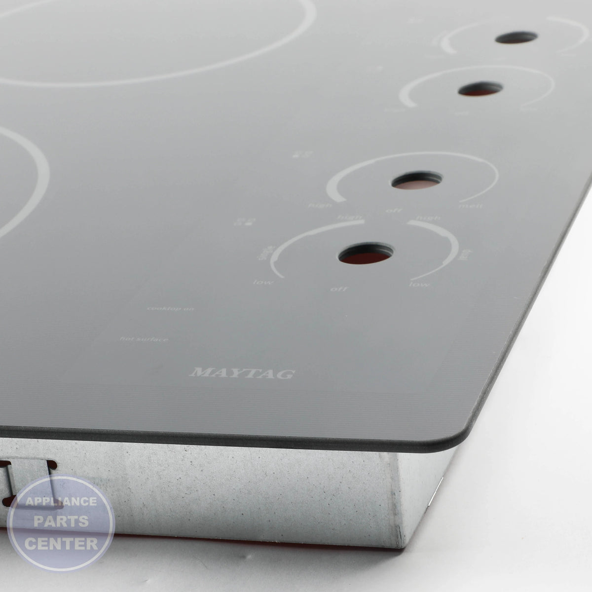 COOKTOP WPW10570699 - Detailed view of precise temperature controls