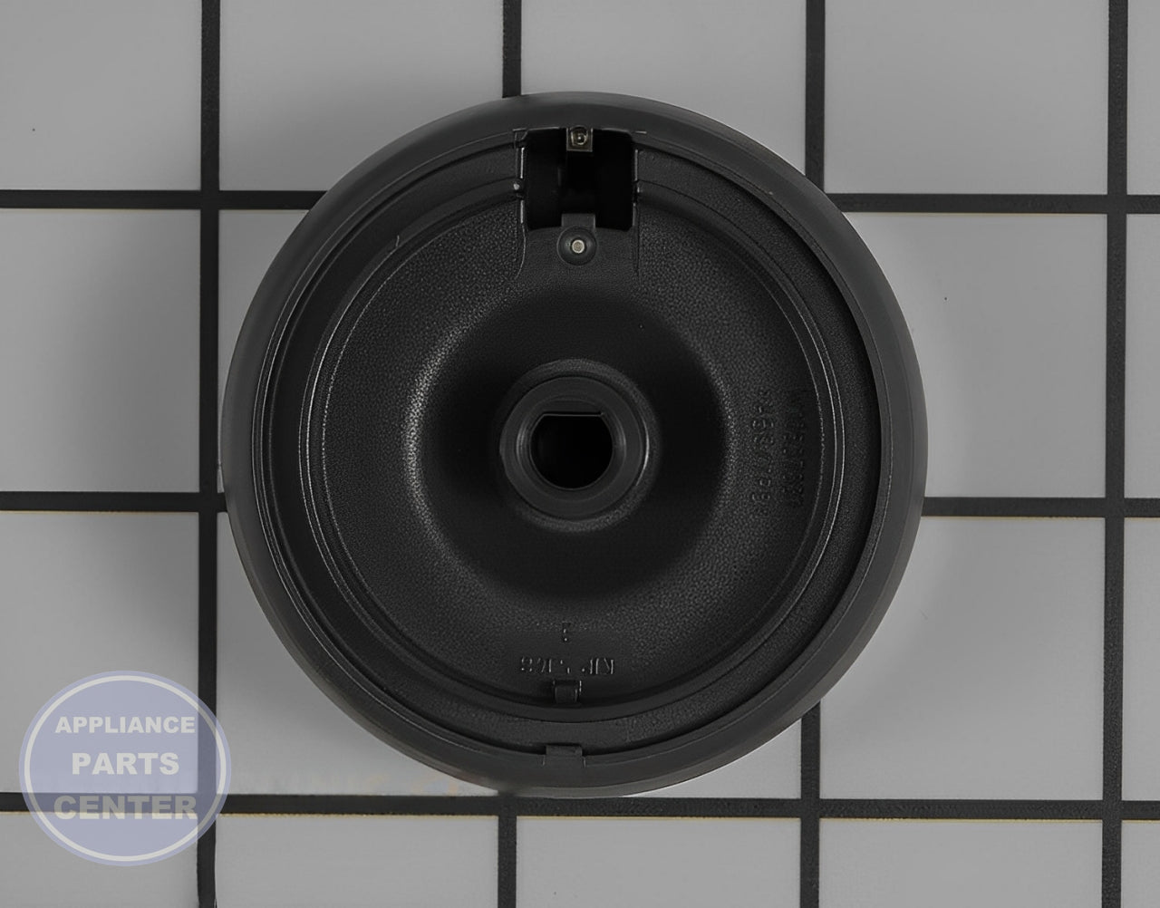 Knob WPW10571098 - Side view with precise measurements