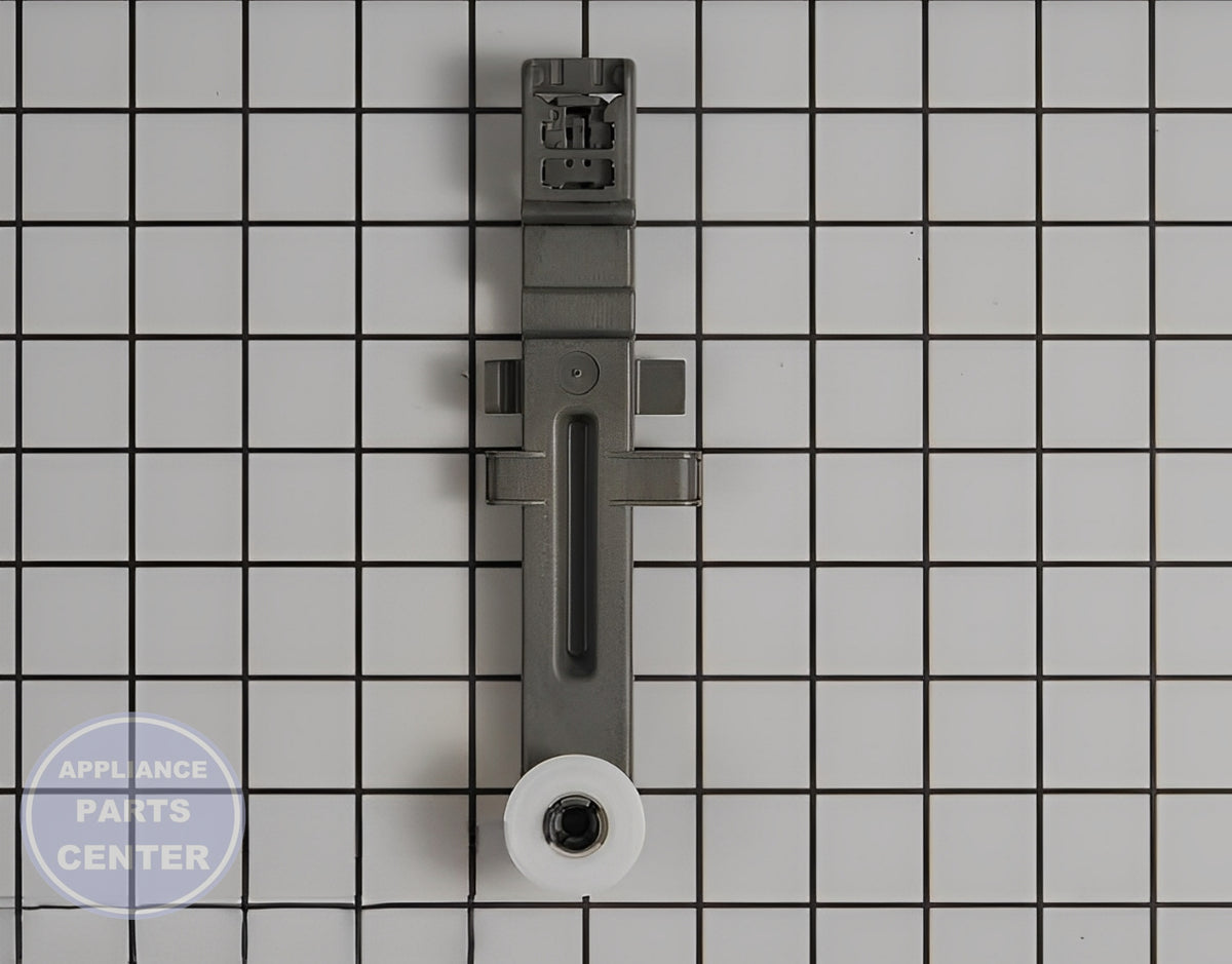 WHIRLPOOL DISHWASHER UPPER DISHRACK ROLLER ASSEMBLY WPW10571738 - Main view showing smooth movement for specific WPL models