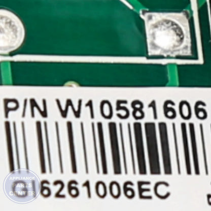 WPL CNTRL-ELEC WPW10581606 - Installation in specific model showcasing mounting points