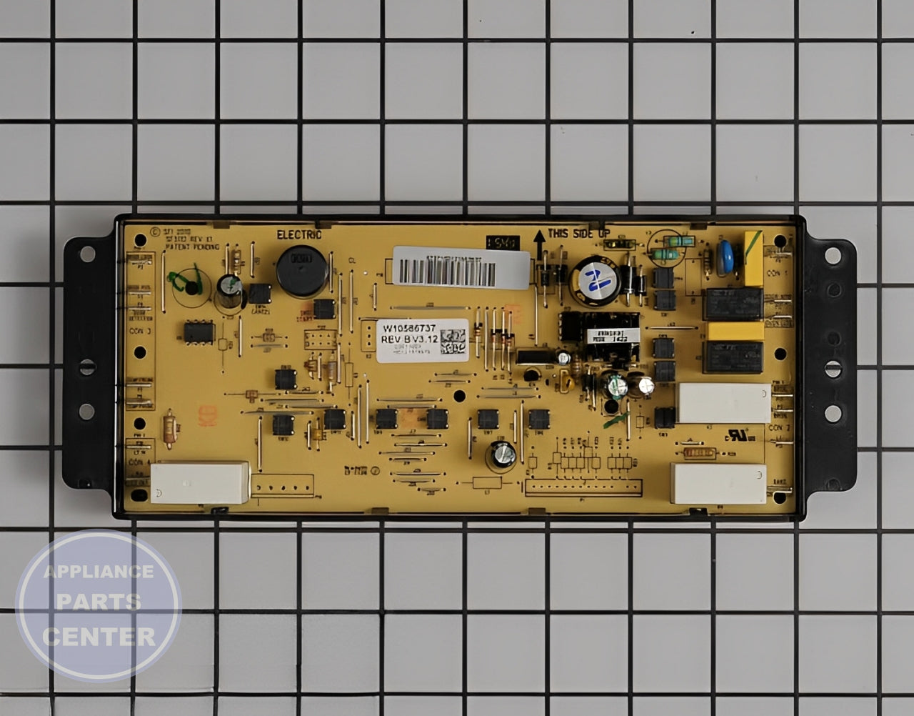 Whirlpool Electronic Control Board WPW10586737 - Main view showing timer functionality for Whirlpool WPL models