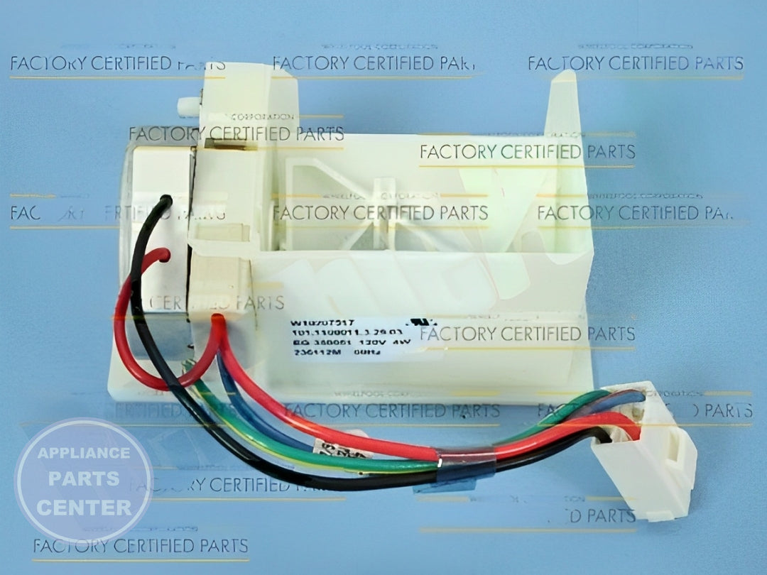 WHIRLPOOL CONTROL DAMPER WPW10594329 - Main view showing precise temperature control for Whirlpool refrigerators