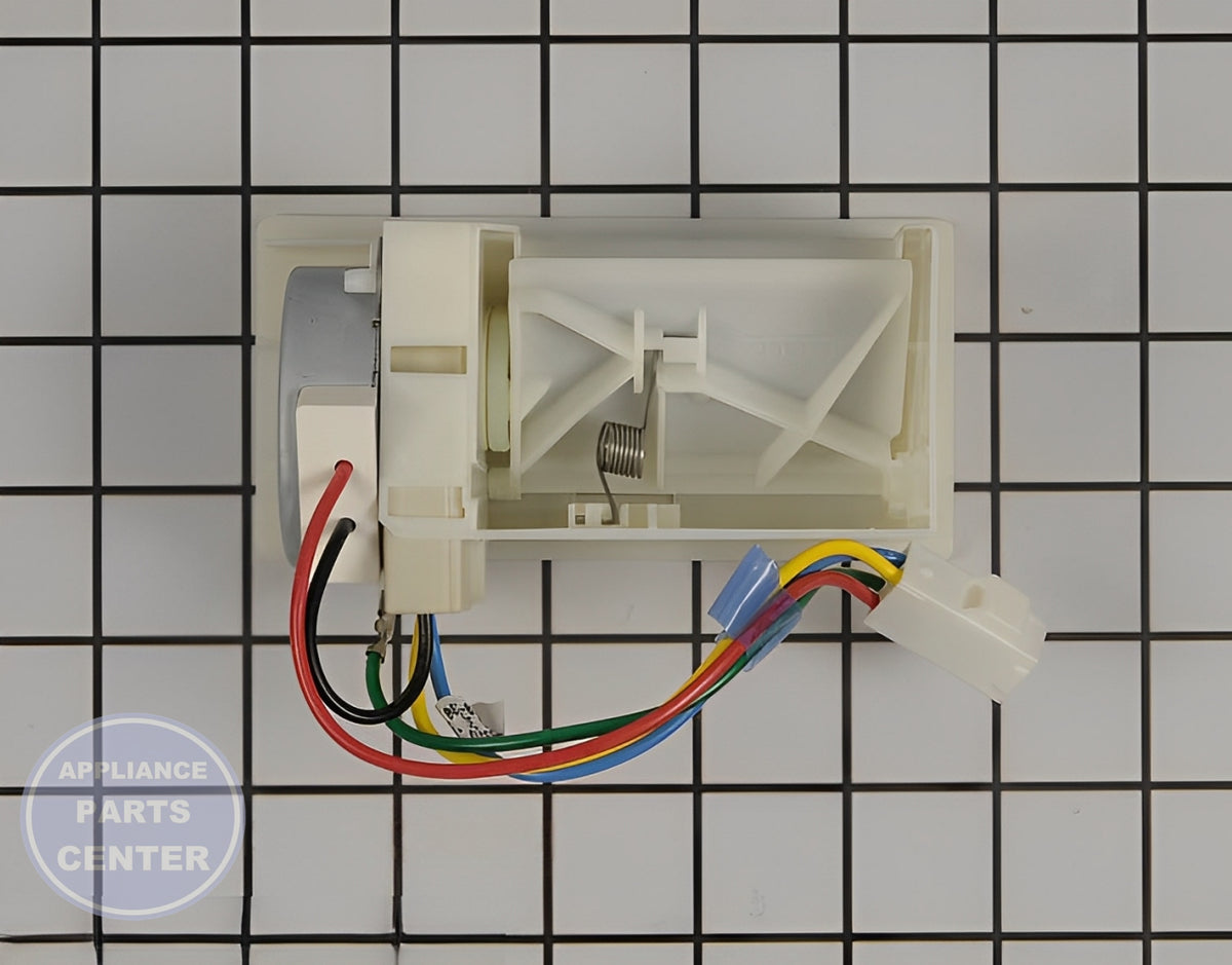 WHIRLPOOL REFRIGERATOR CONTROL WPW10594330 - Side view with thermostat specifications