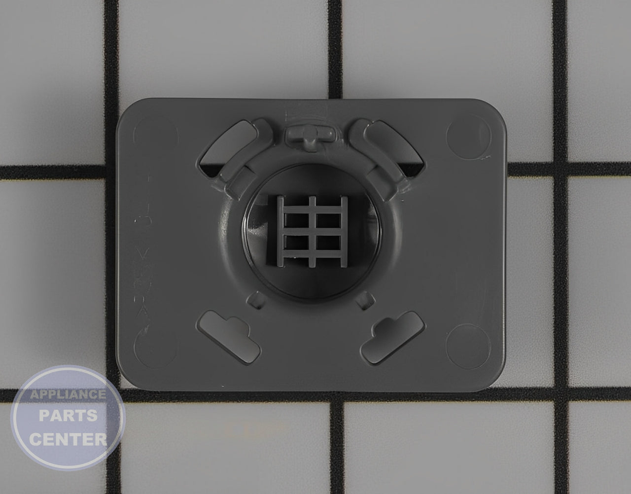 Push Button Switch WPW10596298 - Side view with precise measurements