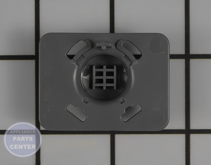 Push Button Switch WPW10596298 - Side view with precise measurements