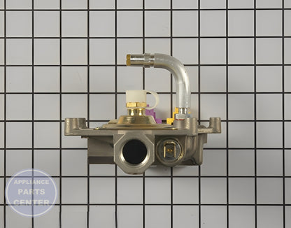 WHIRLPOOL GAS VALVE WPW10602001 - Detailed view of gas flow regulator mechanism