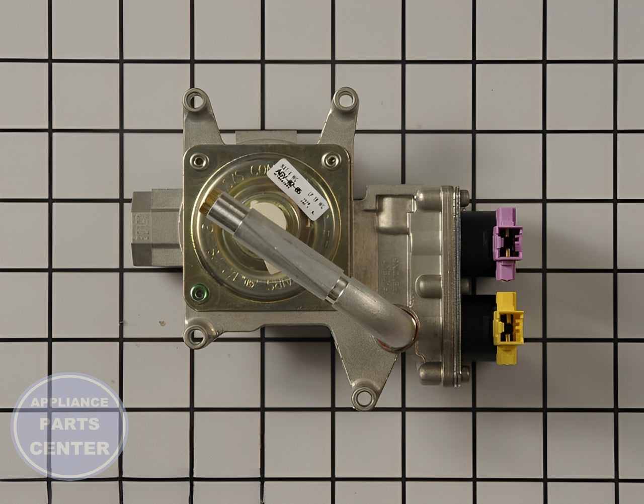 Maytag Valve and Pressure Regulator WPW10602004 - Main view showing precise gas flow control for Maytag, Whirlpool, KitchenAid models