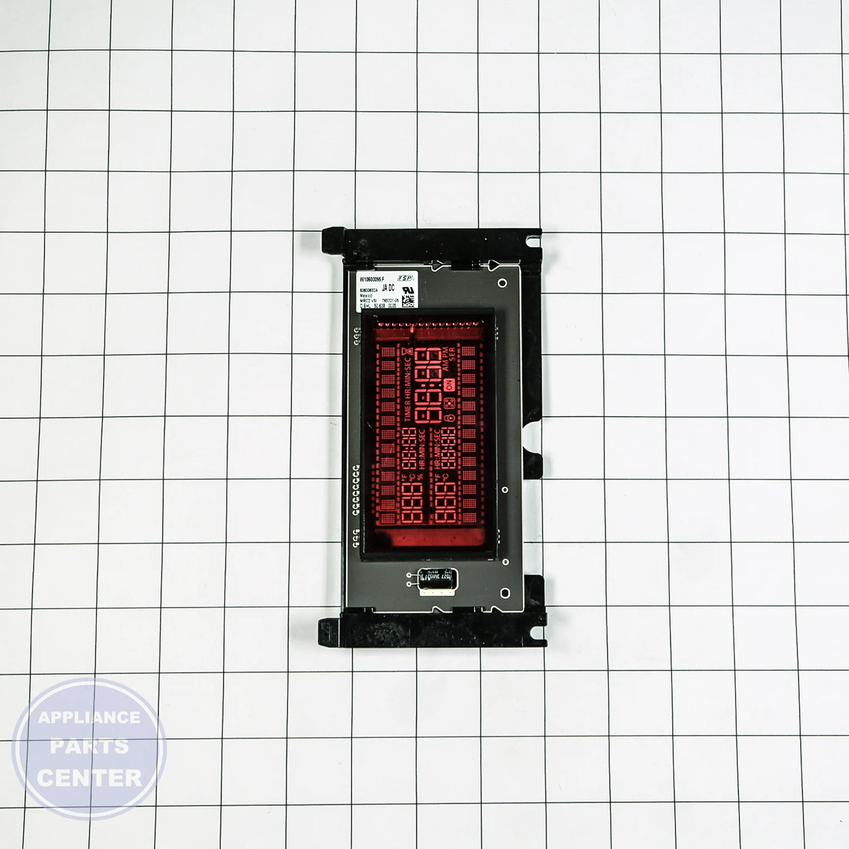 CNTRL-ELEC WPW10603095 - Side view with efficient performance specs