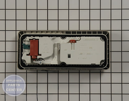 Detergent Dispenser WPW10605015 - Side view with precise measurements