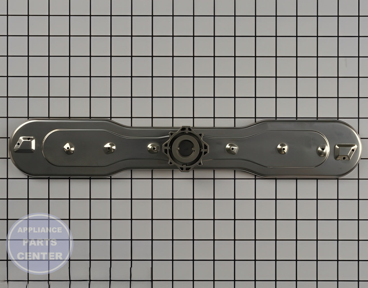 WHIRLPOOL REFRIGERATOR SPRAY ARM WPW10605345 - Main view showing high-pressure cleaning for WPL Dishwashers