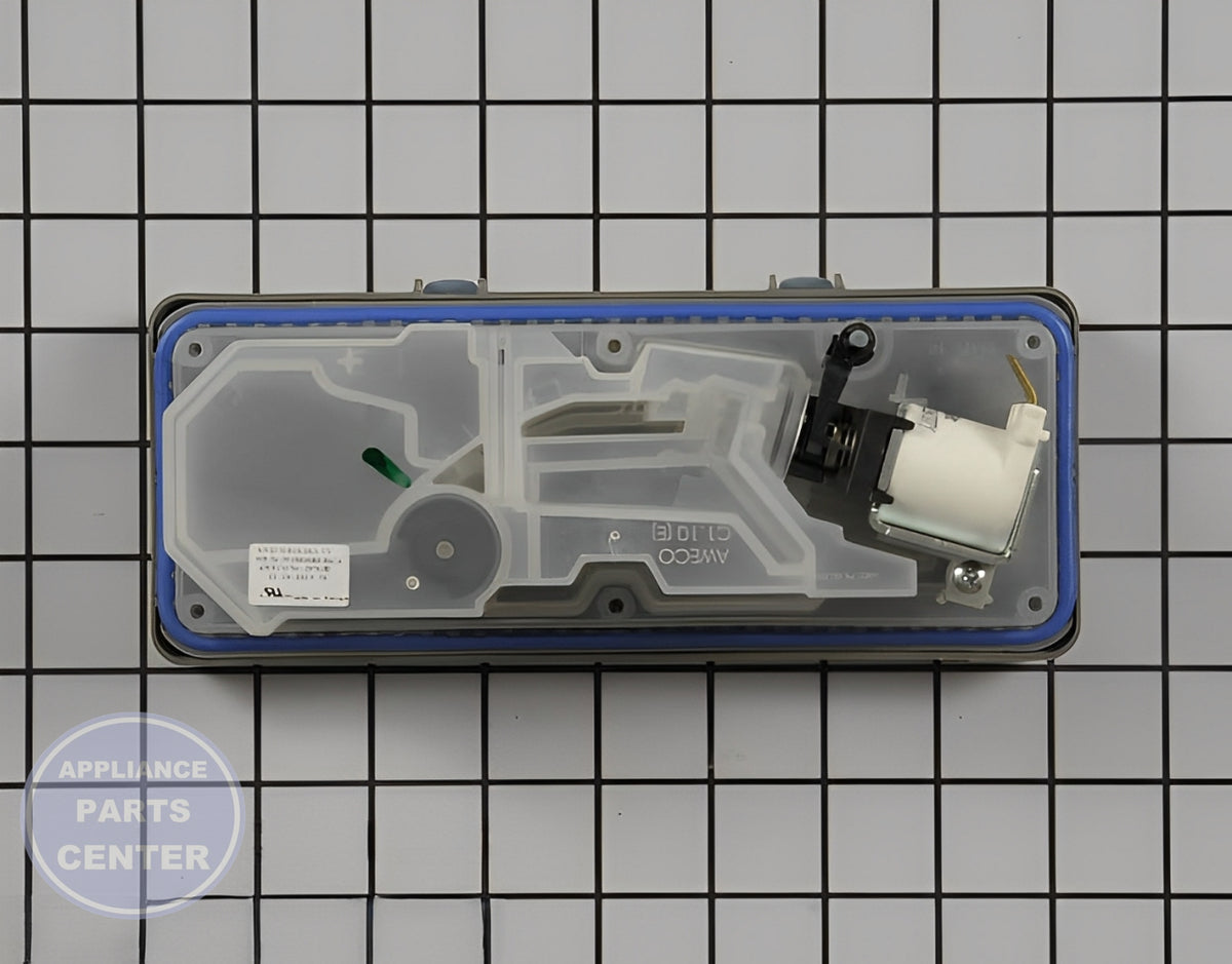 KitchenAid Detergent Dispenser WPW10616003 - Installation in Kenmore model, highlighting mounting points