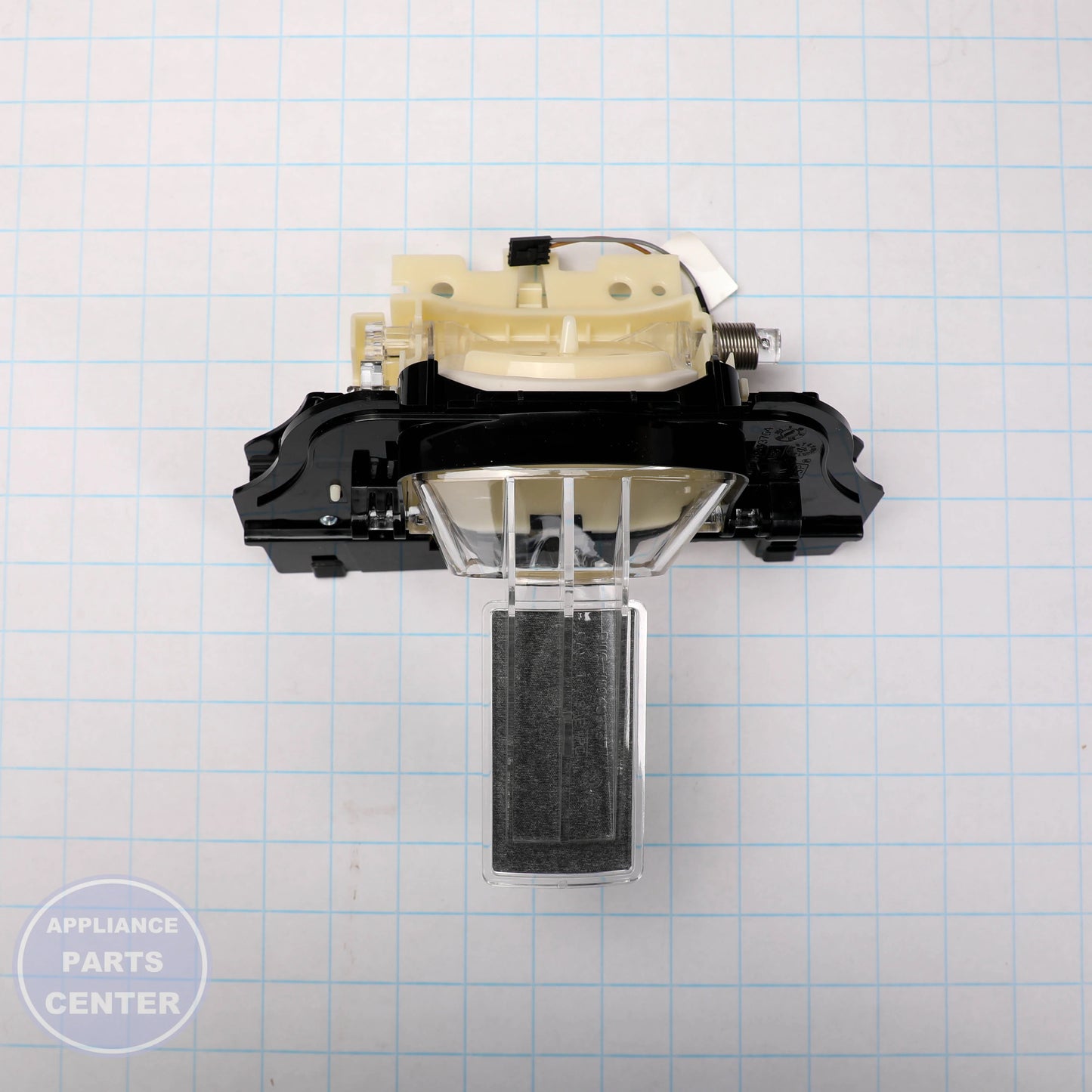 DOOR-ICE WPW10616134 - Side view with precise measurements
